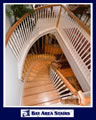 Oak With Paint Grade Balusters And Mirrors
